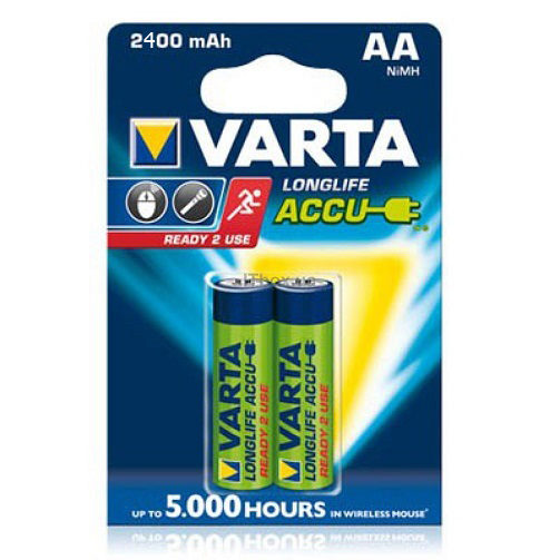 Аккумулятор Varta Long Life AA 2400 mah