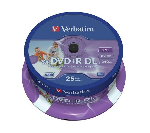DVD+R Verbatim SP-025 8X 8.5GB