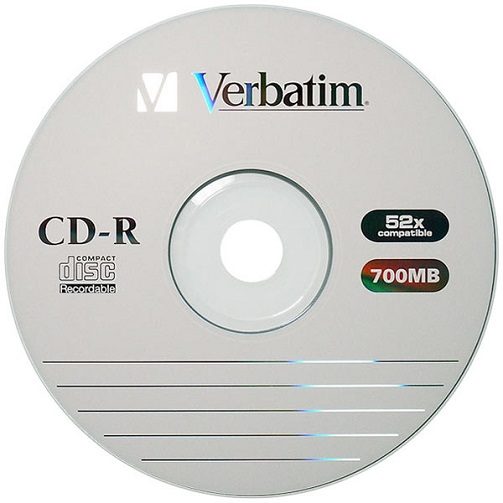 Диски Verbatim CD-R SP-025